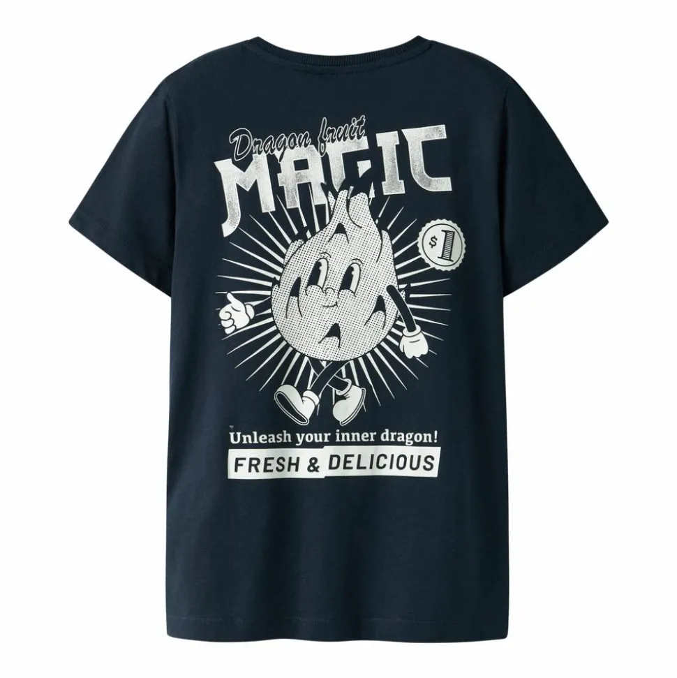 Guppy Leo Børne T-shirt - Dark Sapphire