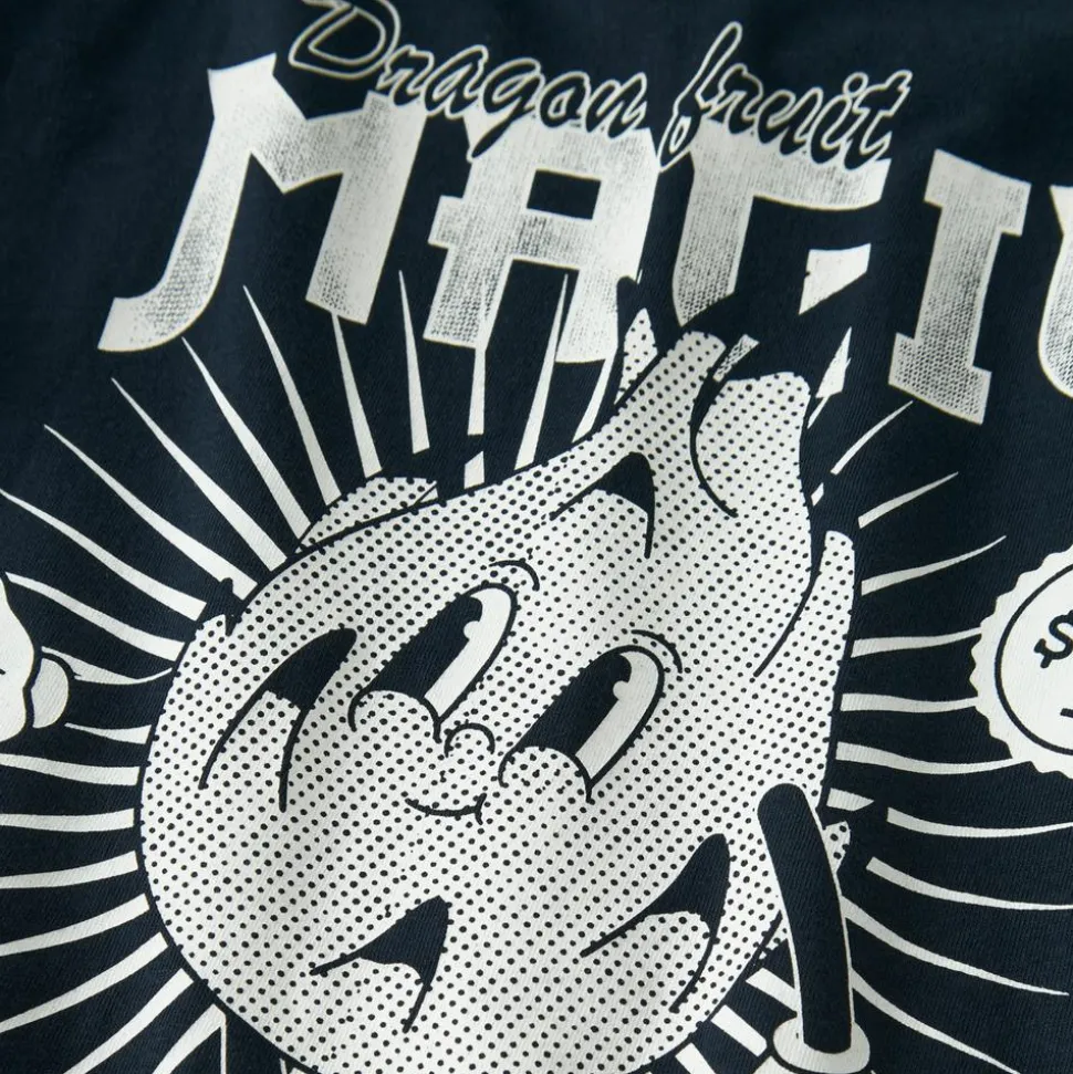 Guppy Leo Børne T-shirt - Dark Sapphire