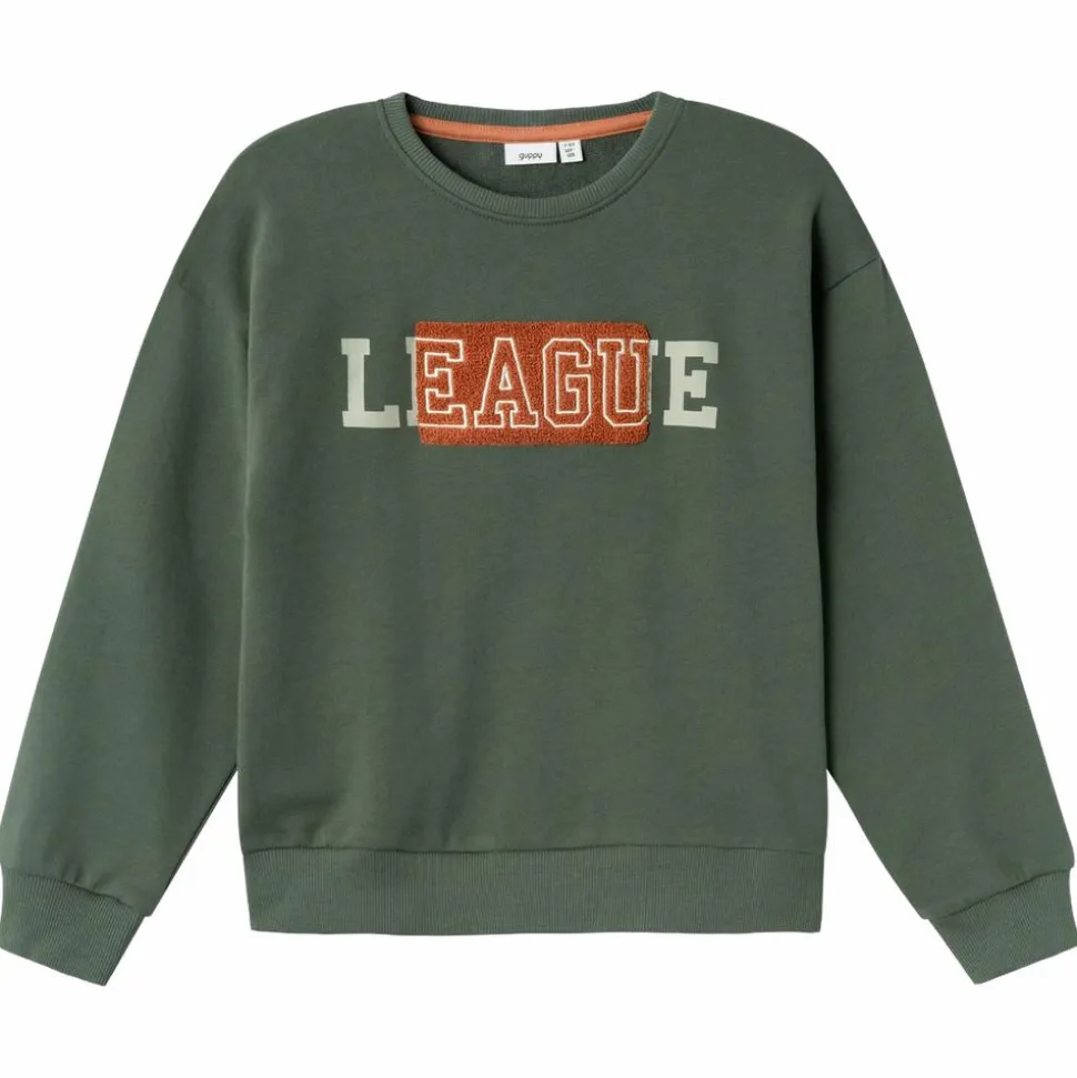 Guppy Lilmar Drenge Sweatshirt - Thyme