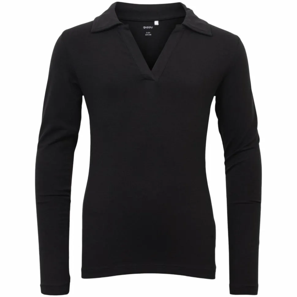 Guppy Lodimas Pige Bluse - Black