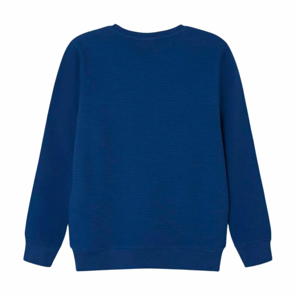 Guppy Louie Drenge Sweatshirt - Navy Peony