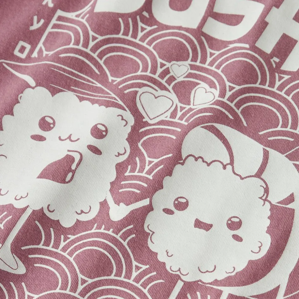 Guppy Luna Pige T-shirt - Foxglove