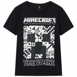 Guppy Minecraft Børne T-shirt - Black