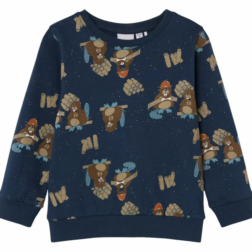Guppy Molexi Drenge Sweatshirt - Midnight Navy