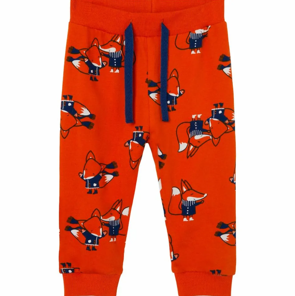 Guppy Ohan Drenge Sweatpants - Gold Flame