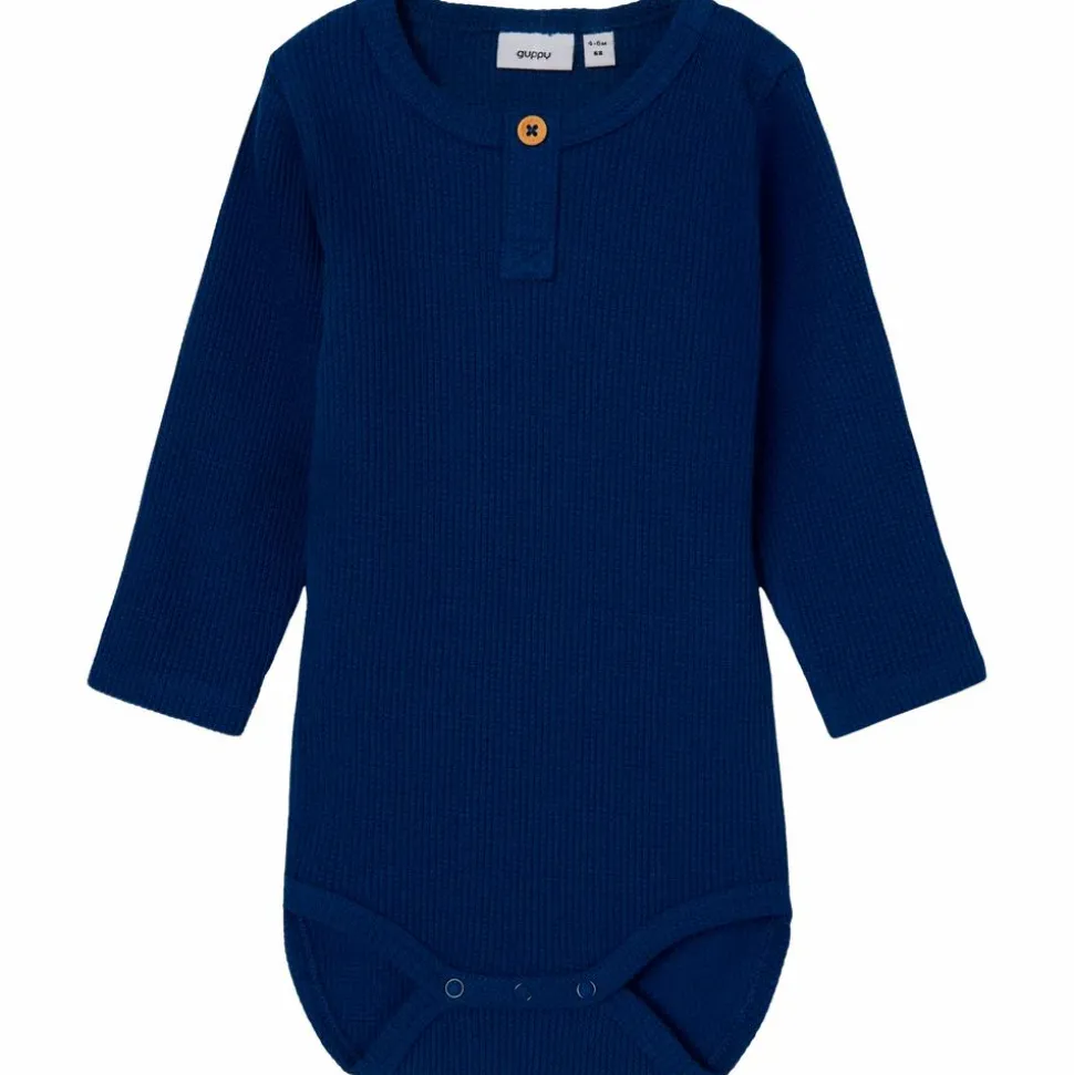 Guppy Ola Baby Body - Navy Peony