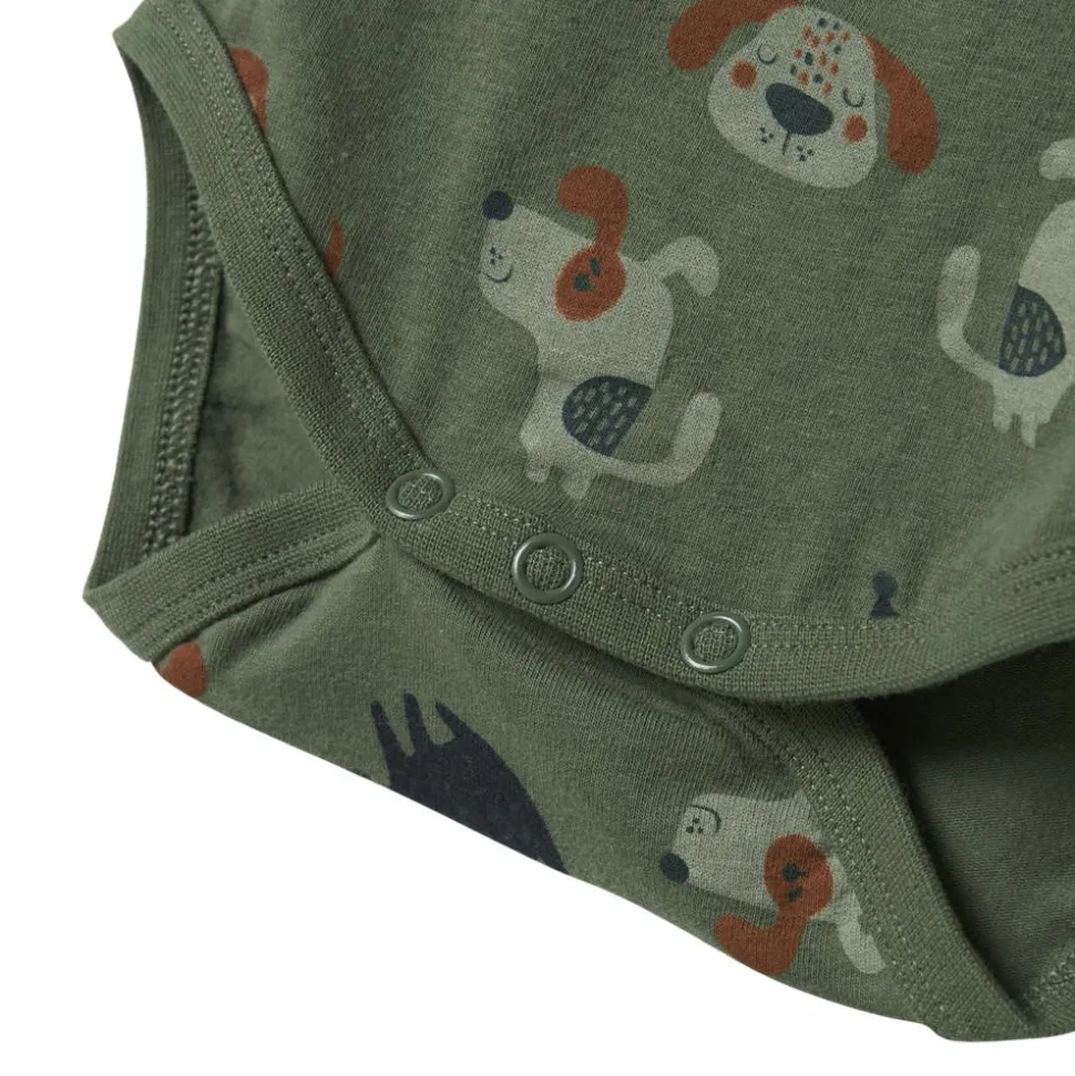 Guppy Oskar Baby Body - Duck Green