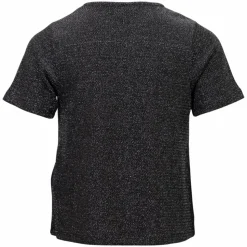 Guppy Ramoni Pige Bluse m. glimmer - Black