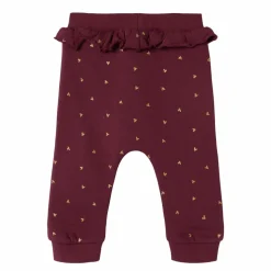 Guppy Reza Baby Sweatpants - Maroon Banner