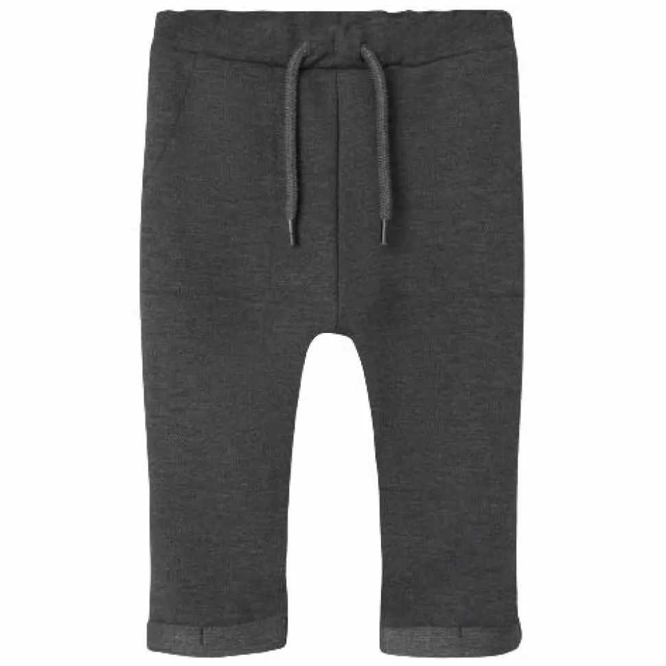 Guppy Rig Drenge Bukser - Dark Grey Melange