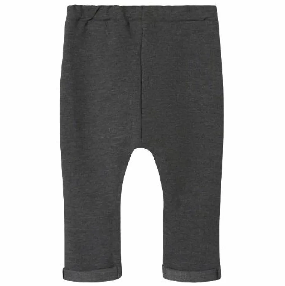 Guppy Rig Drenge Bukser - Dark Grey Melange