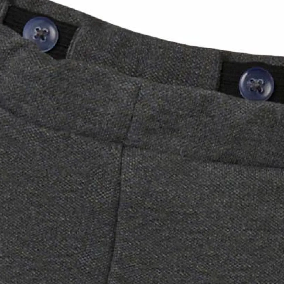 Guppy Rig Drenge Bukser - Dark Grey Melange