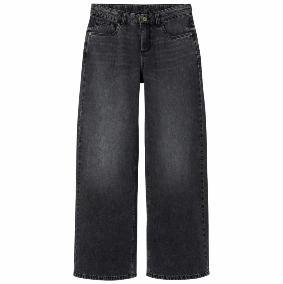 Guppy Rose Pige Jeans - Dark Grey Denim