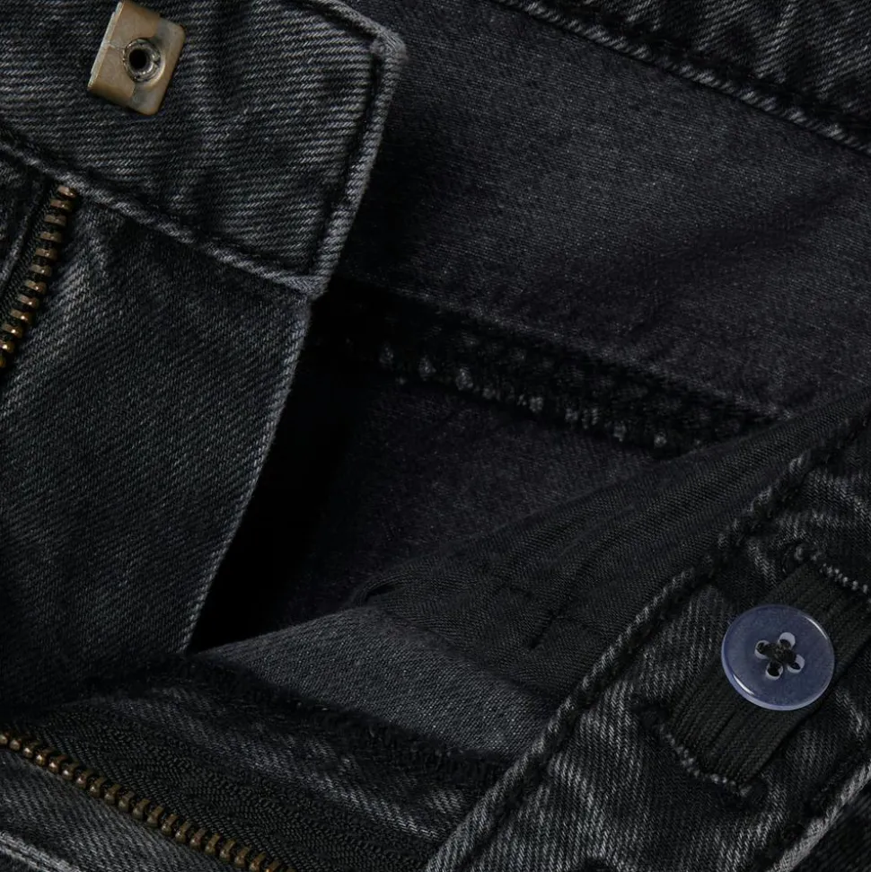 Guppy Rose Pige Jeans - Dark Grey Denim