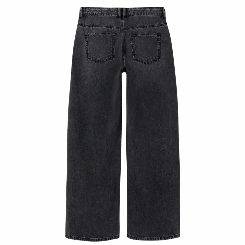 Guppy Rose Pige Jeans - Dark Grey Denim