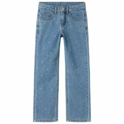 Guppy Rose Pige Jeans - Medium Blue Denim