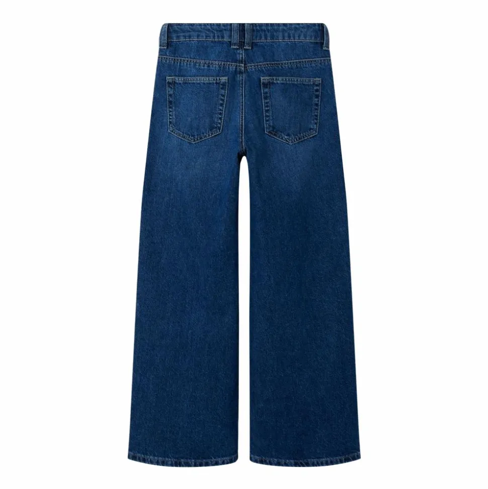 Guppy Rose Pige Jeans - Medium Blue Denim