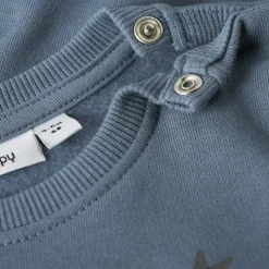Guppy Rufus Baby Sweatshirt - Blue Mirage