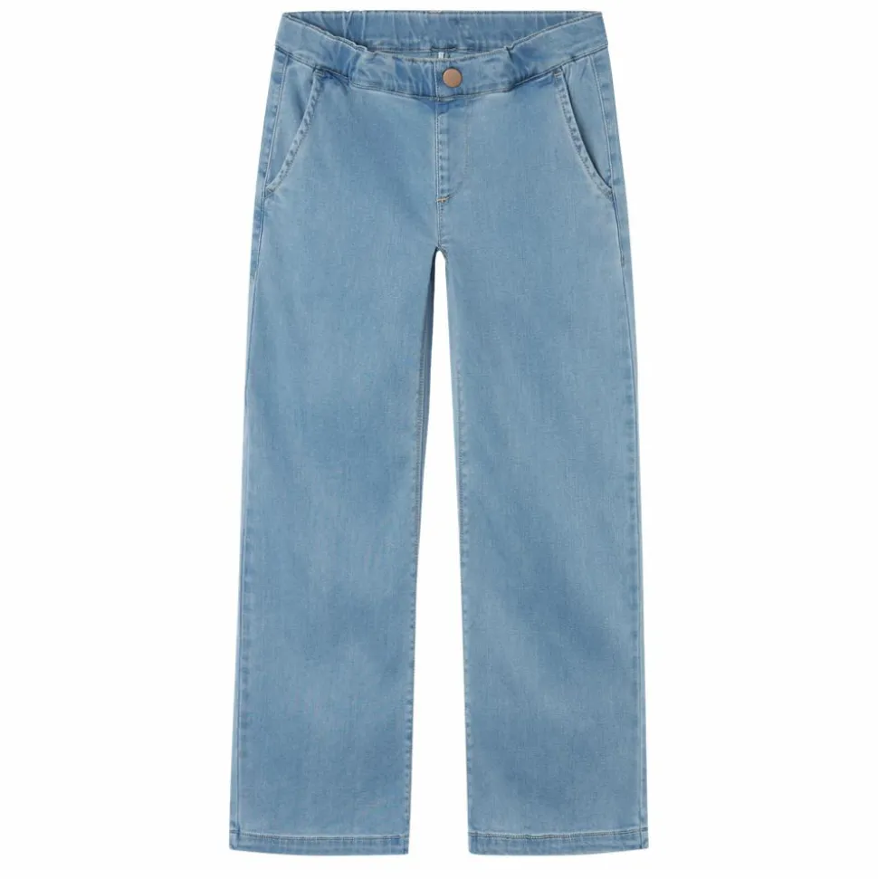 Guppy Salli Pige Jeans - Light Blue Denim