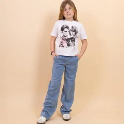 Guppy Salli Pige Jeans - Light Blue Denim