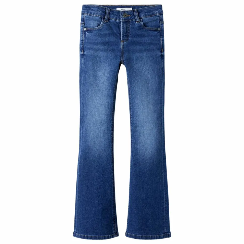 Guppy Salli Pige Jeans m. stretch - Medium Blue Denim