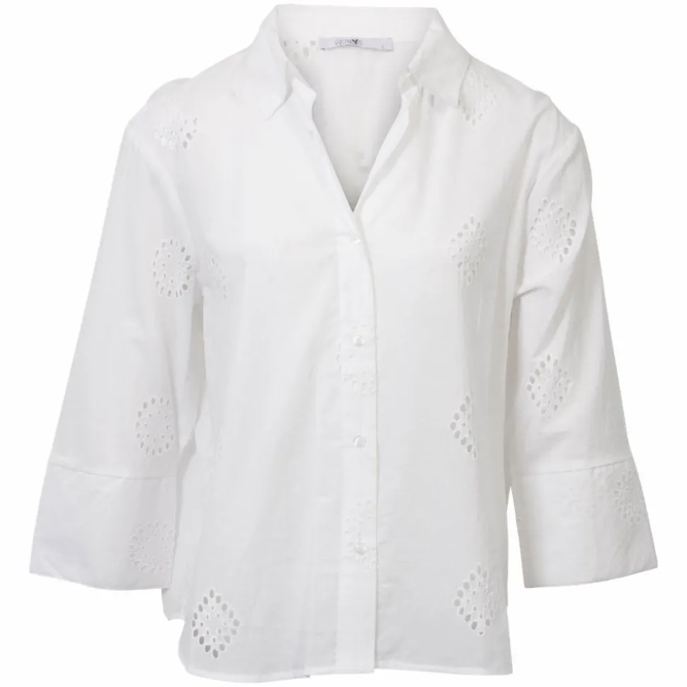 Hailys Dame Skjorte - White