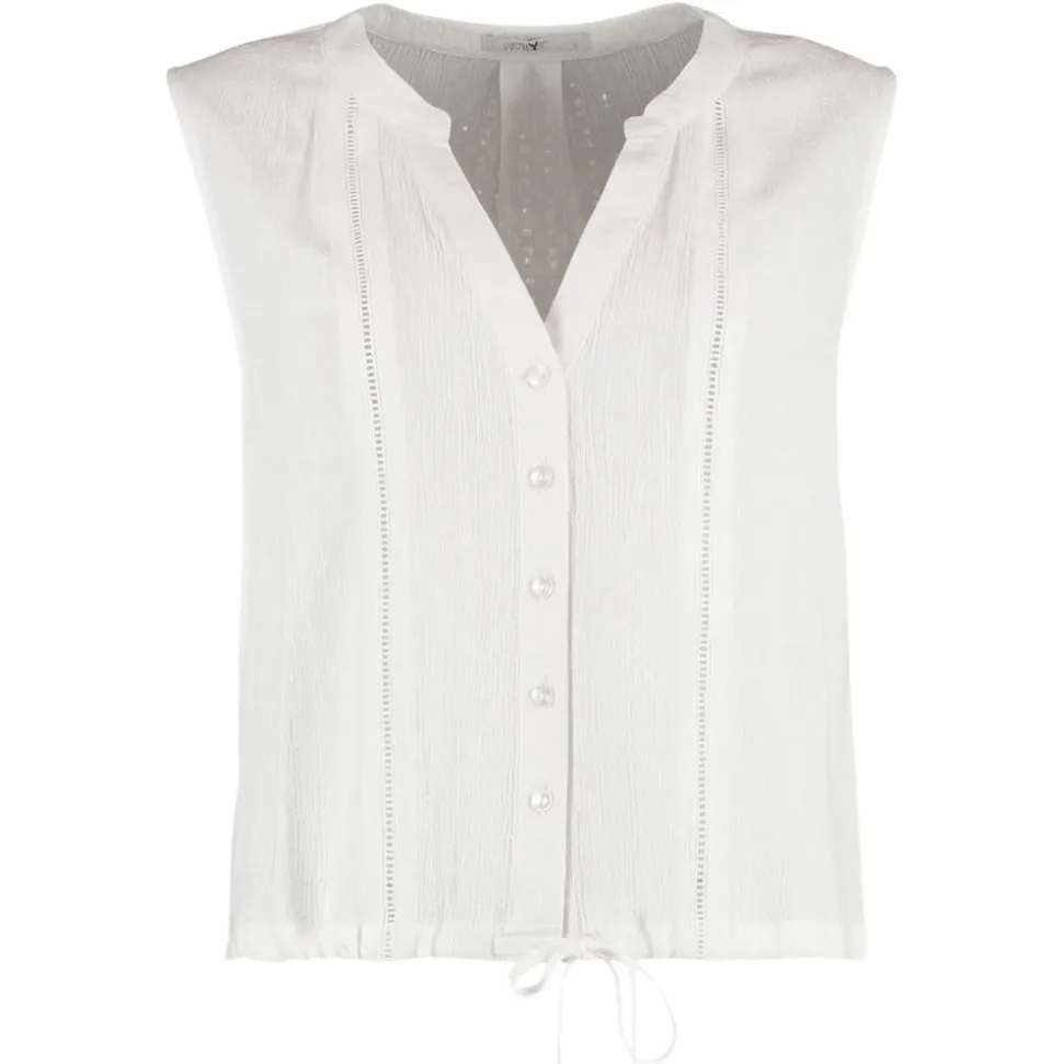 Hailys Dame Top - White