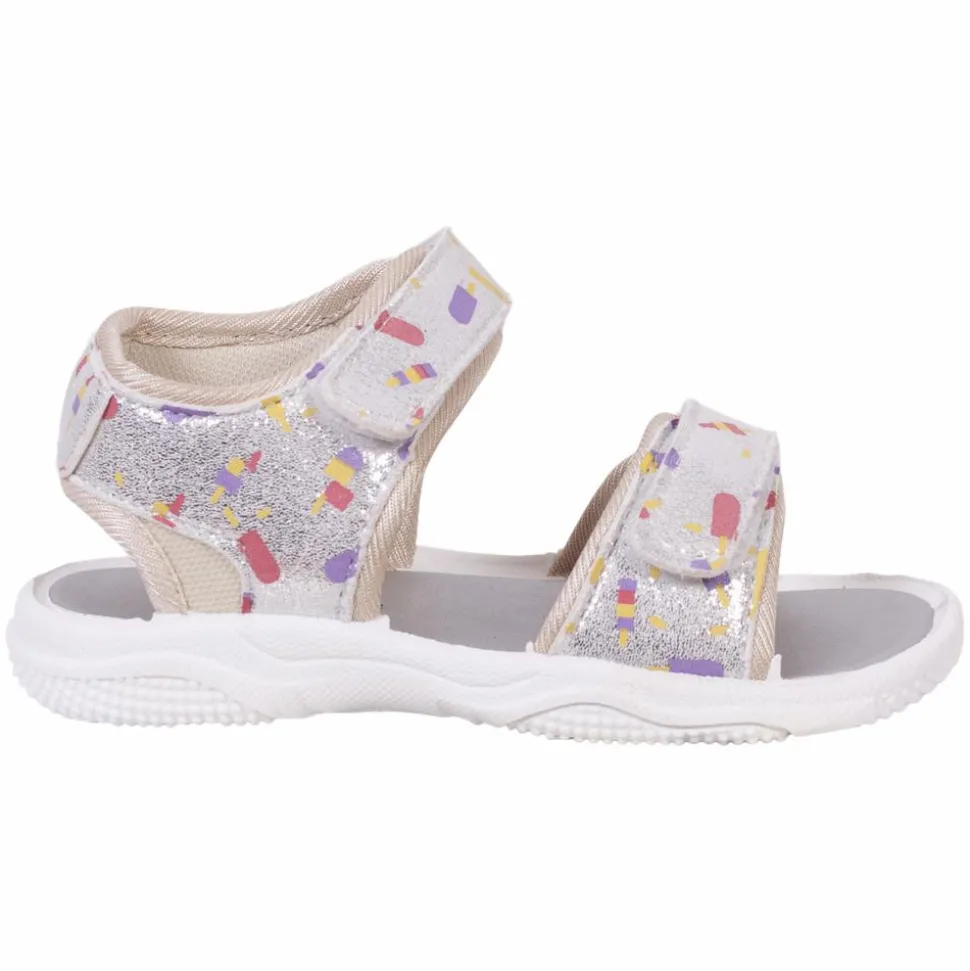 Happy Bee Pige Sandaler - Silver
