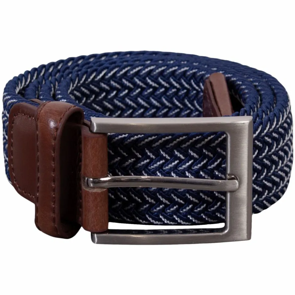 Herre Bælte - Blue/white