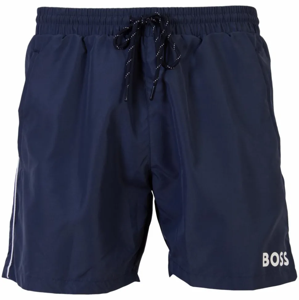 Hugo Boss Starfish Herre Badeshorts - Blue