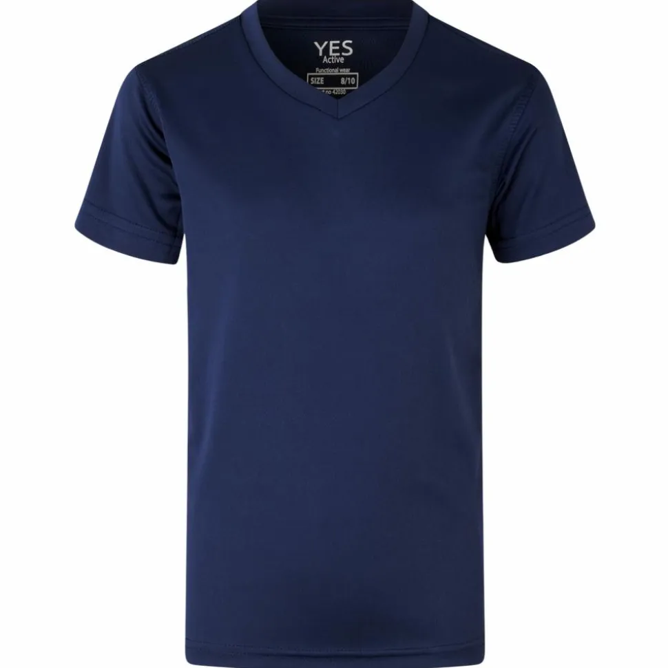 ID Active Børne Trænings t-shirt - Mørk Kongeblå