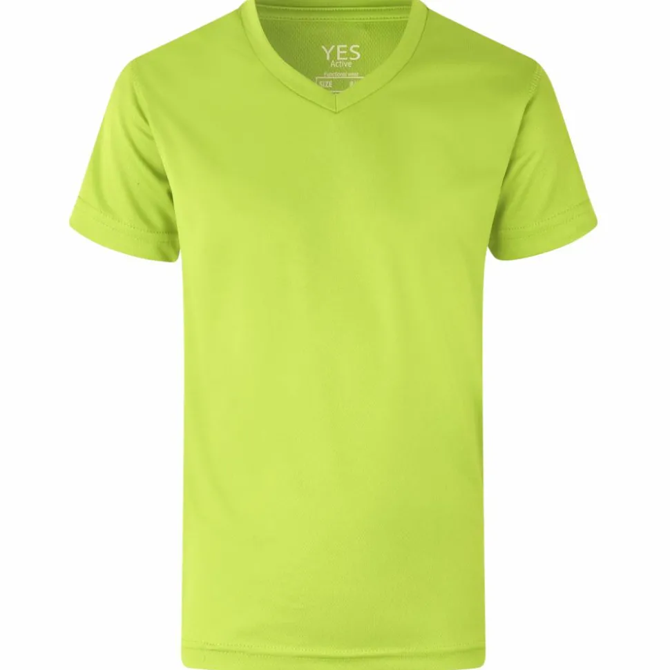 ID Active Børne Trænings t-shirt - Lime