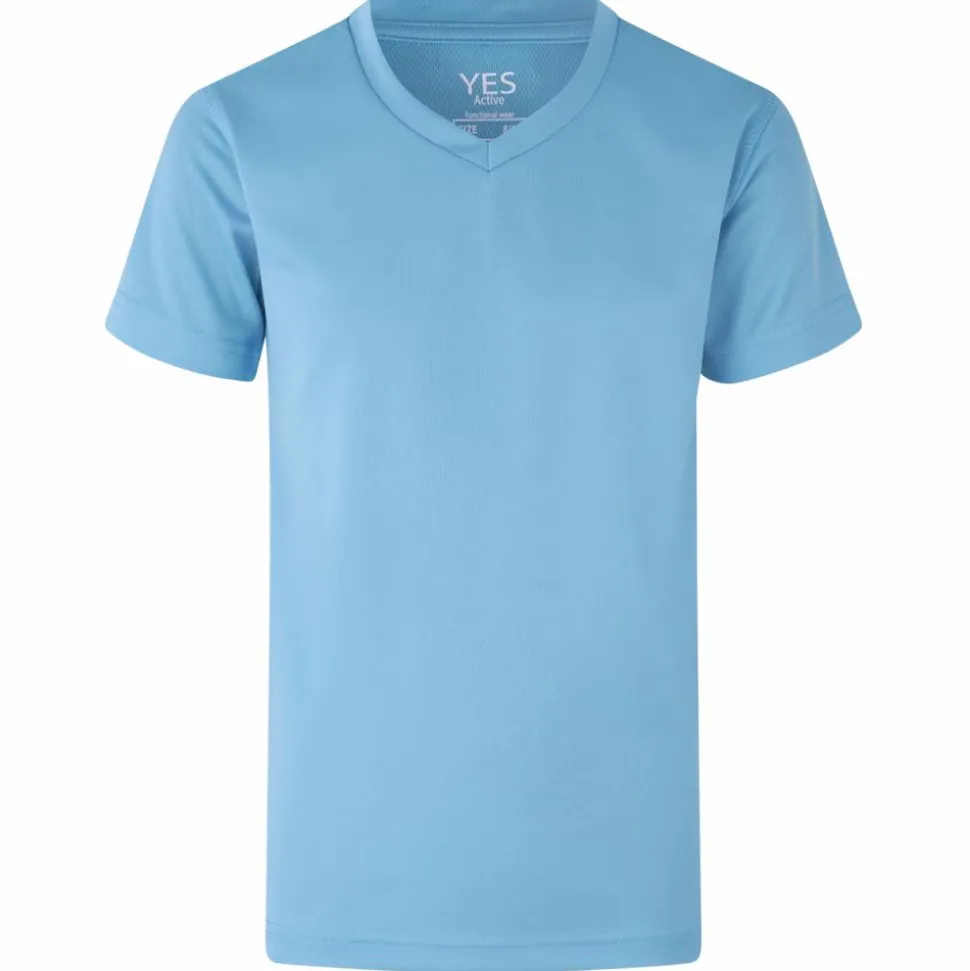 ID Active Børne Trænings t-shirt - Cyan