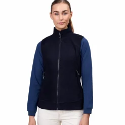 ID Active Dame Vest m. fleece - Navy