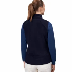 ID Active Dame Vest m. fleece - Navy