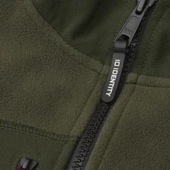 ID Bonded Dame Vest m. fleece - Oliven
