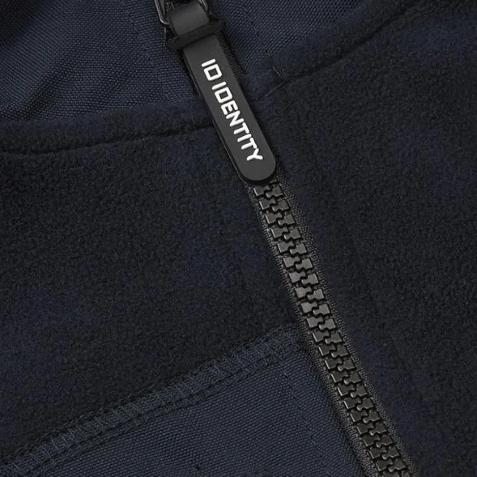 ID Bonded Dame Vest m. fleece - Navy
