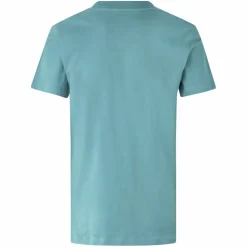 ID Børne T-shirt i økologisk bomuld - Støvet Aqua