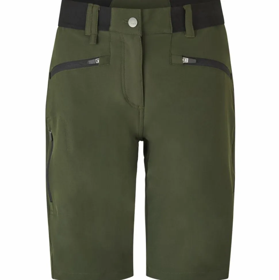 ID Core Stretch Dame Shorts - Oliven