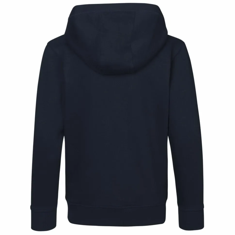 ID Core Zip Børne Hættetrøje - Navy