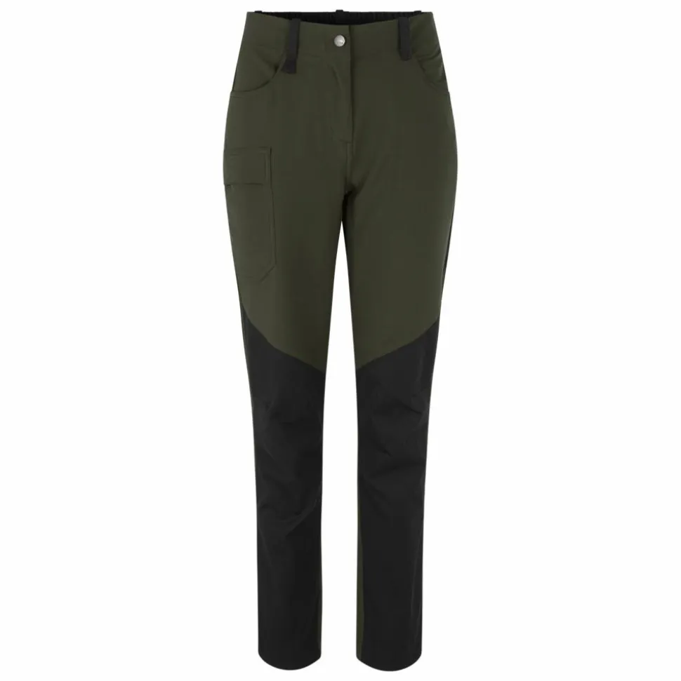 ID Dame Outdoorbukser m. stretch - Oliven