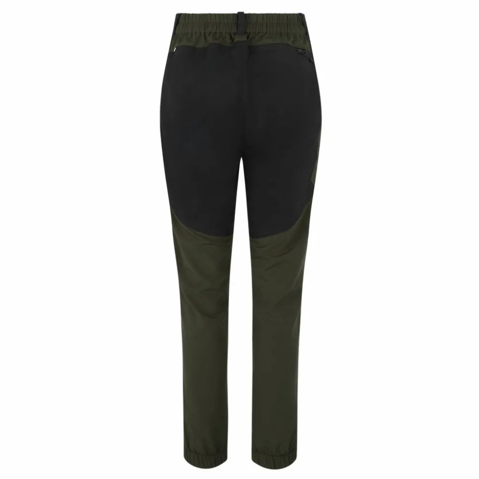 ID Dame Outdoorbukser m. stretch - Oliven