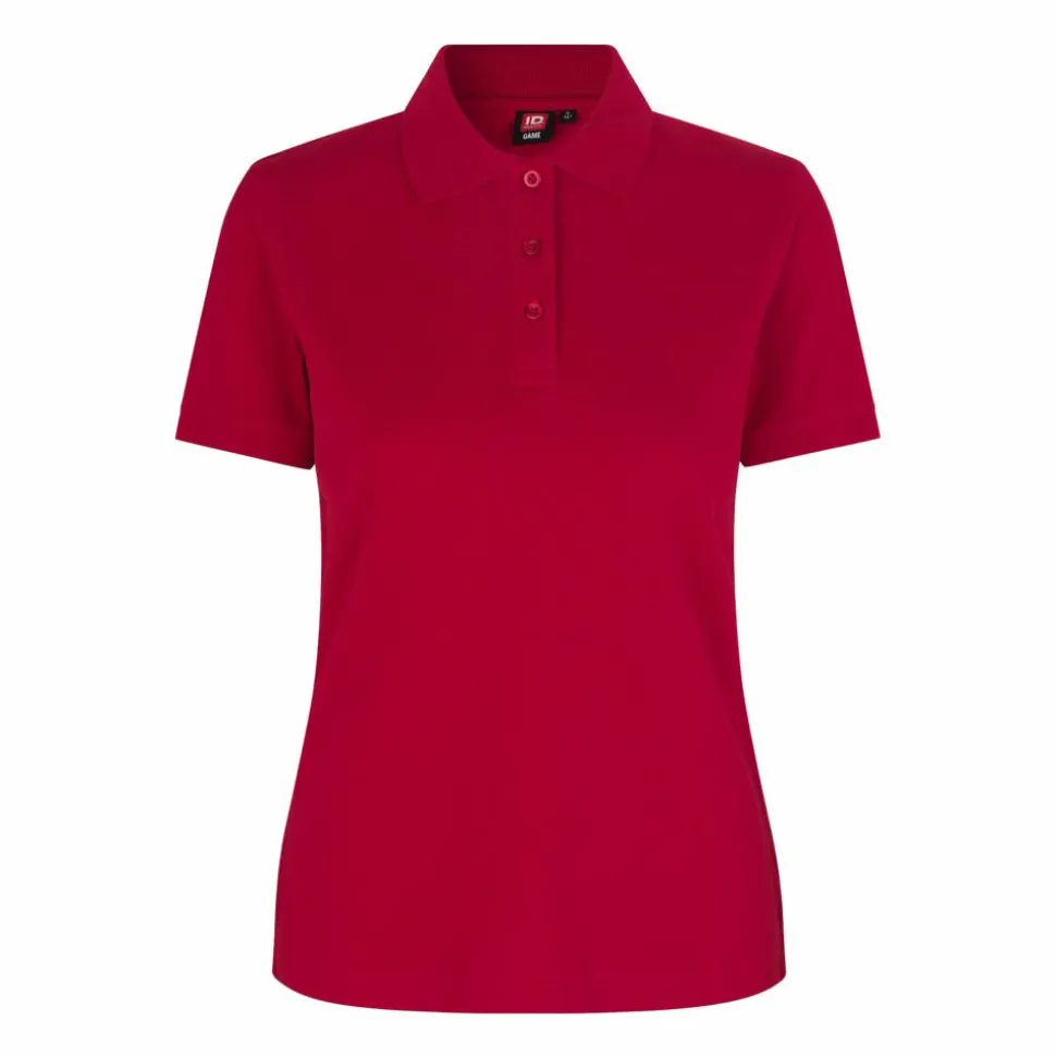 ID Dame Polo - Rød