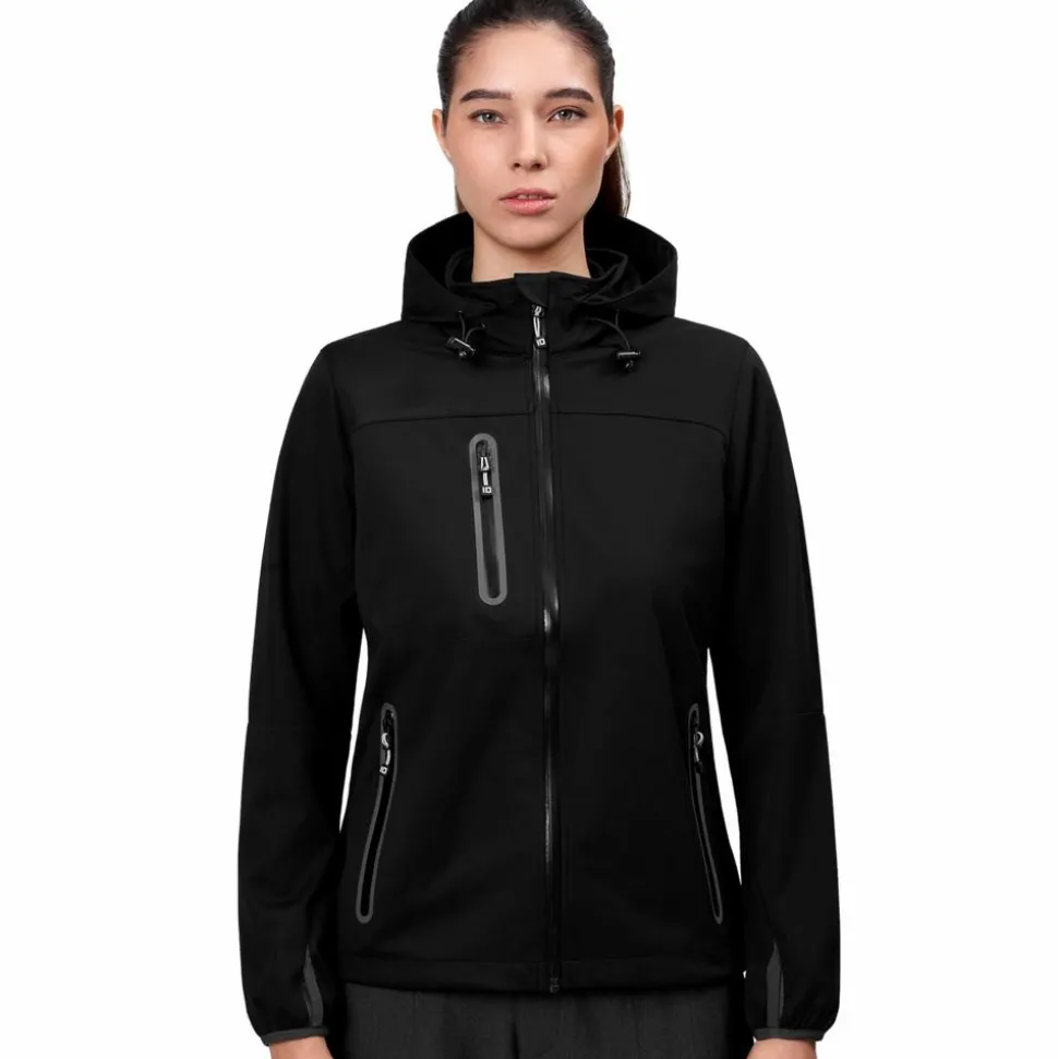 ID Dame Softshell - Black