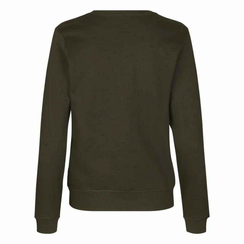 ID Dame Sweatshirt - Oliven