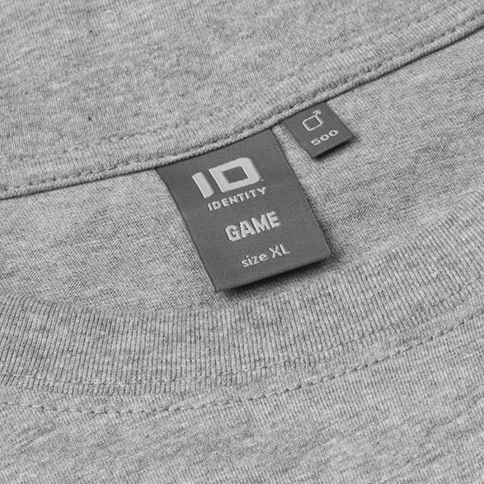 ID Game Herre T-shirt - Grå Melange