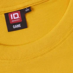 ID Game Herre T-shirt - Gul