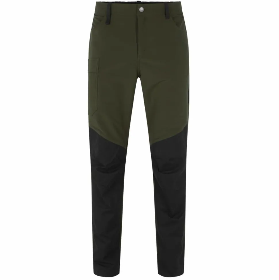 ID Herre Outdoorbukser m. stretch - Oliven