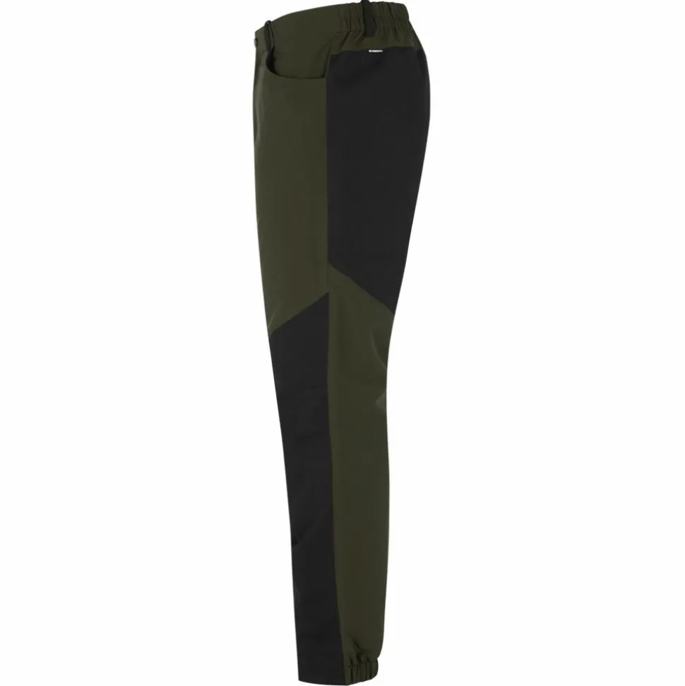 ID Herre Outdoorbukser m. stretch - Oliven