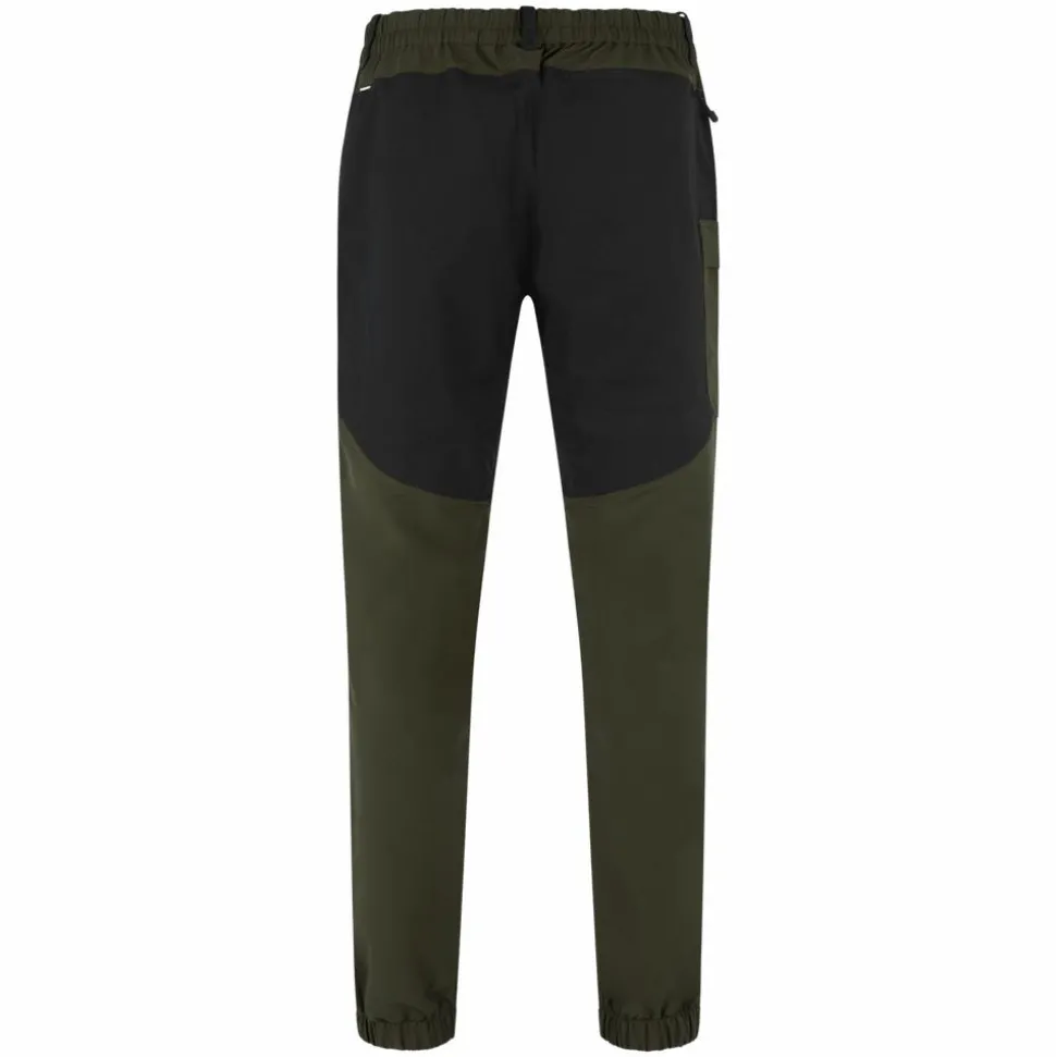 ID Herre Outdoorbukser m. stretch - Oliven